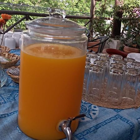 Mio Tulum Hotel Boutique Екстер'єр фото A glass dispenser of freshly squeezed orange juice
