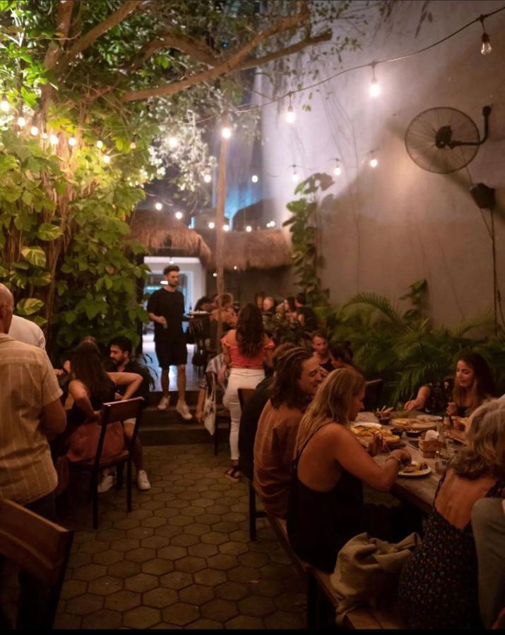 Mio Tulum Hotel Boutique Екстер'єр фото The interior of the restaurant