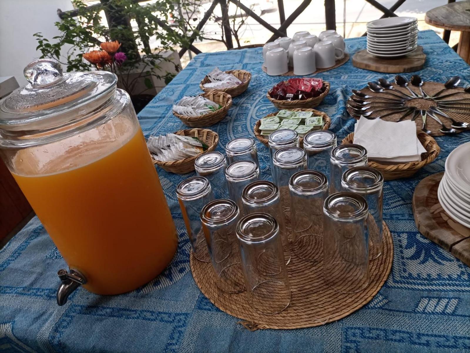 Mio Tulum Hotel Boutique Екстер'єр фото A typical breakfast in Morocco